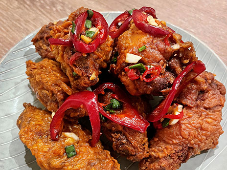 Shoyu Fried Chicken Wings